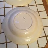 Lot 6 plates dig old good condition