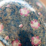 Antique Japanese porcelain vases, Meiji period, 19th century, oriental porcelain art, in