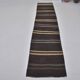 Couloir Oushak Kilim vintage neutre