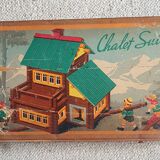 Swiss Chalet Wooden Game 50s