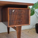 Mid-century danish floating rosewood desk, 1960