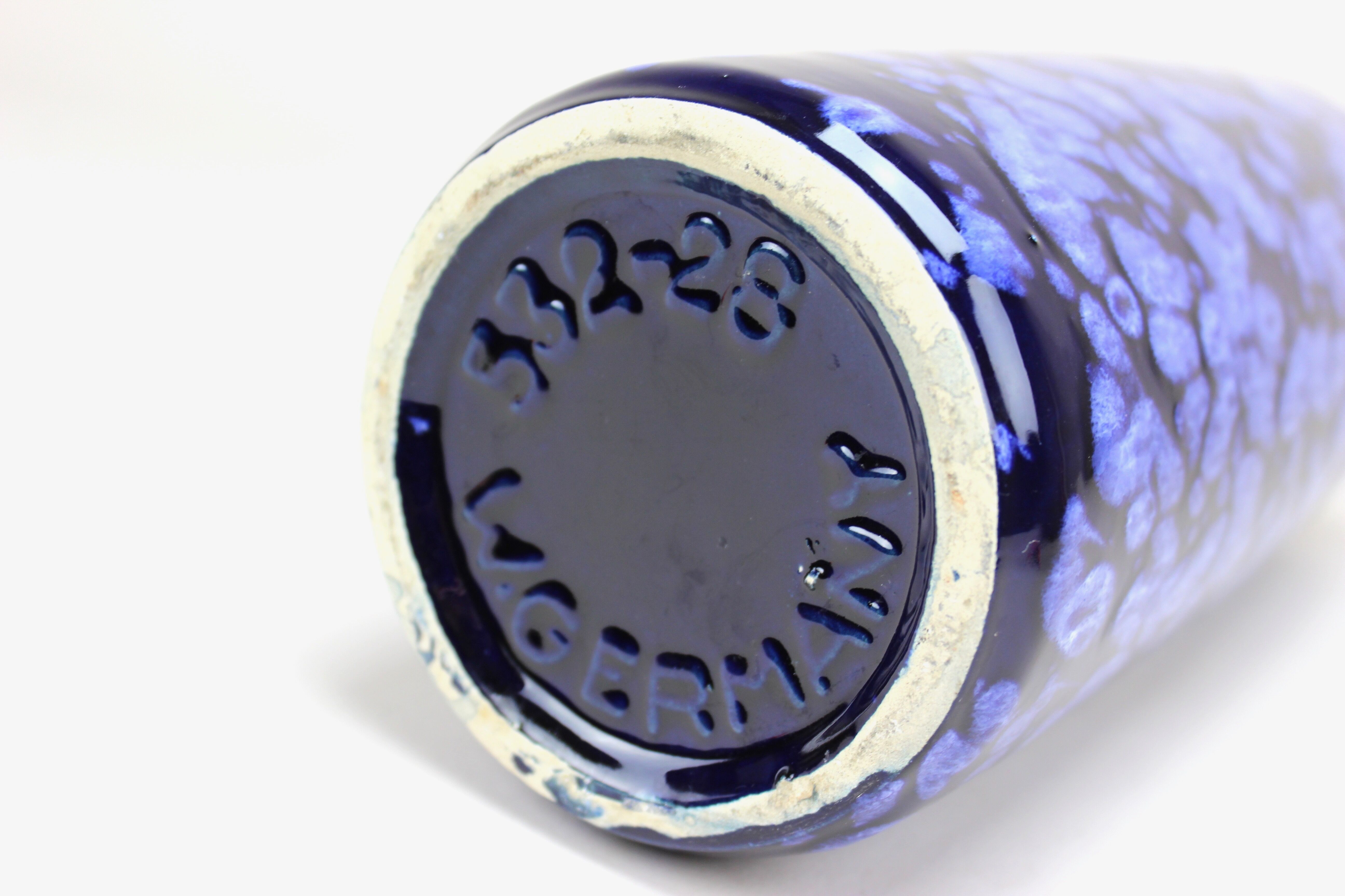 Scheurich ceramic 532-28 vase, Westgerman Pottery