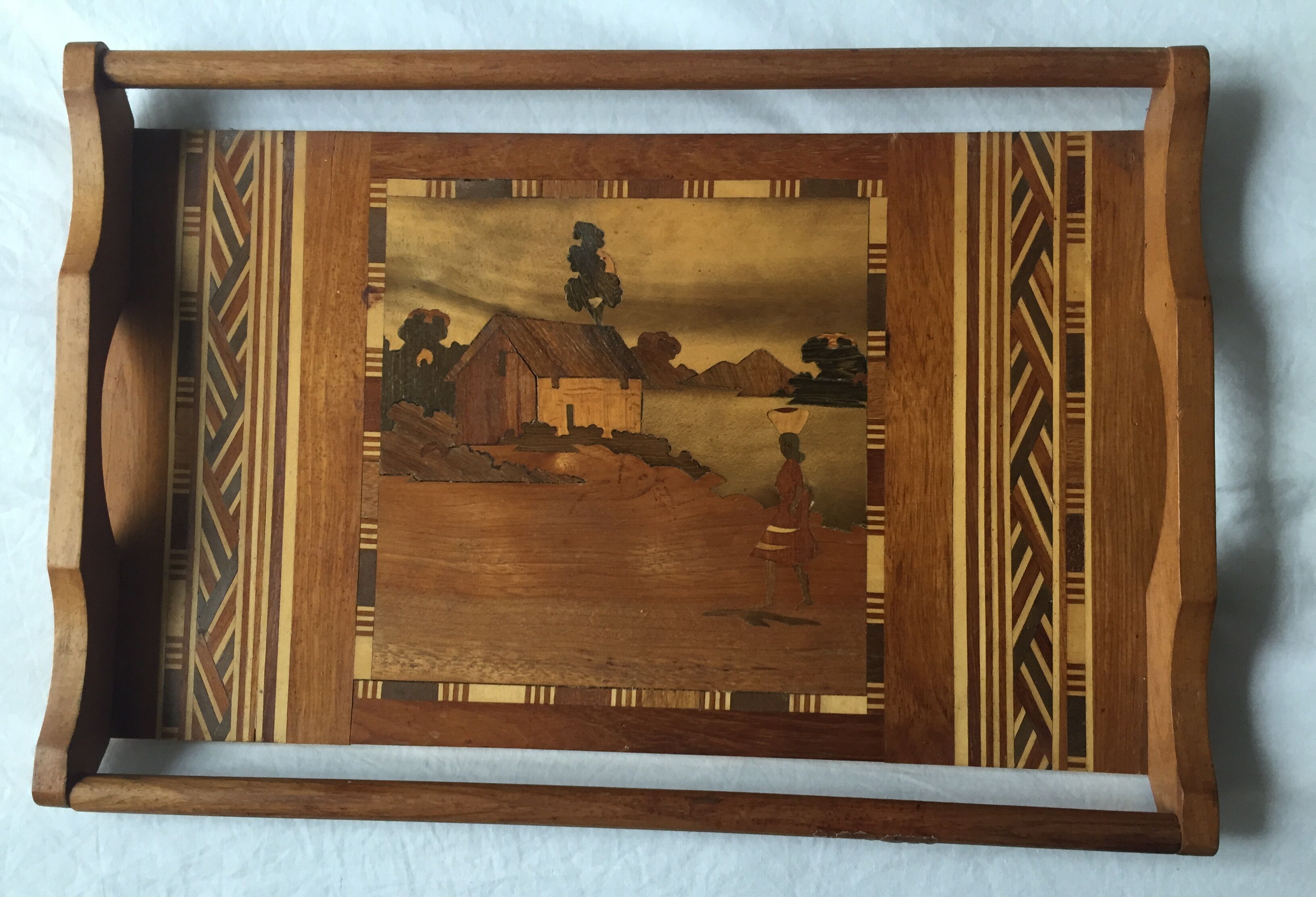 Wooden tray