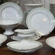 Table service in Limoges porcelain J.B Tricard and Co.