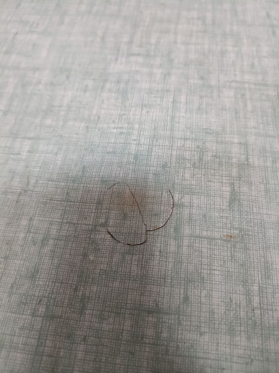 Vintage formica and wood table, 50s