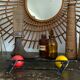 Vintage ball coat rack