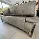 Roche bobois canapé digital - grey leather - 3 seats - 238 cm