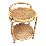 Bamboo rolling trolley