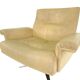 Vintage De Sede DS-35 armchair in cream aniline leather - 1970s Swiss design