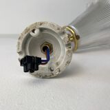 Vintage prismatic glass wall lamp