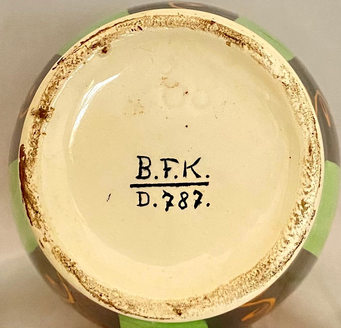 Boch Vase Keramis Brothers, D.787