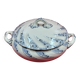 Antique Lunéville earthenware tureen, 28 x 22 x 16 cm