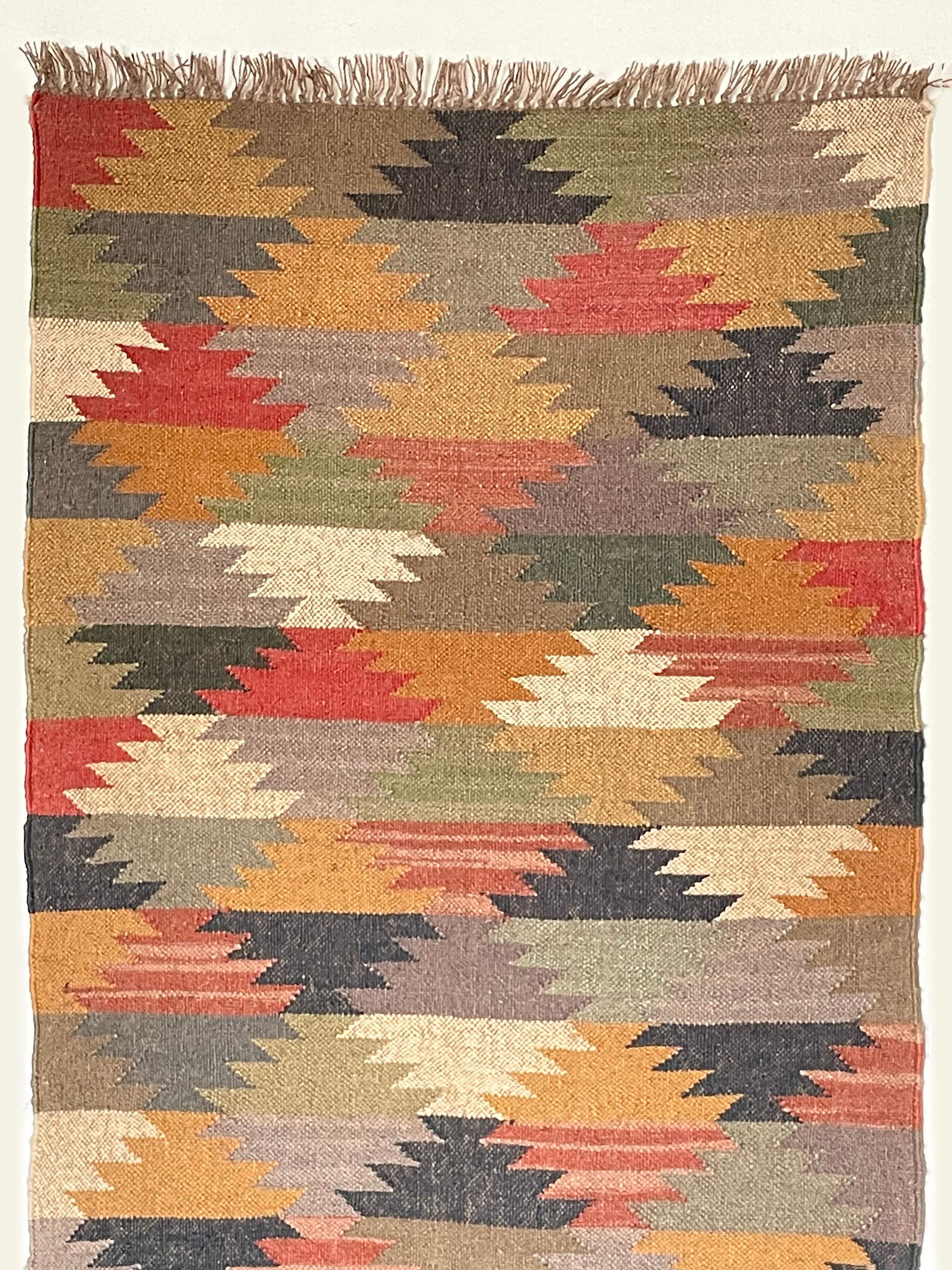 3 x 5, handmade jute-wool kilim rug, kilim carpet, 90x150cm