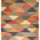 3 x 5, handmade jute-wool kilim rug, kilim carpet, 90x150cm