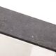 Mid century grey limestone and chrome coffee table 1960