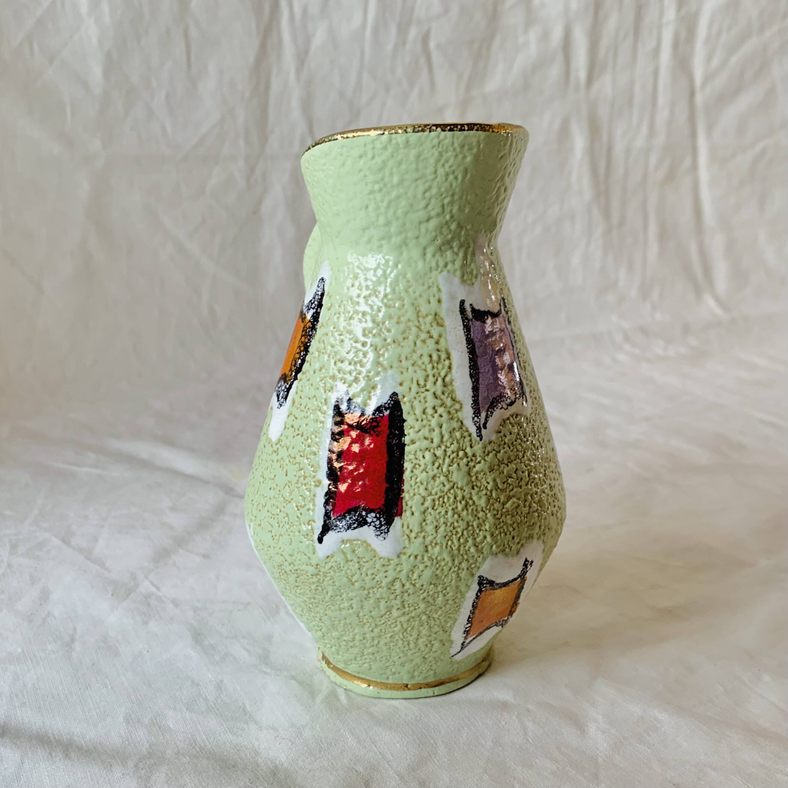 Small West Germany Modernist Vase - Model 298 14