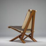 French S46 Dromadaire Chair by Pierre Chapo for Ebenisterie Seltz, 1970s