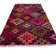 Vintage turkish kilim rug ,  136 x 76 cm