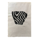 Original slate print on Japan by Raoul UBAC, Sillon II, 1975