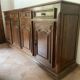 Classic buffet, solid oak in good condition.