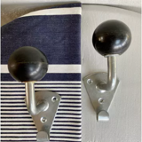Pair of old school hooks