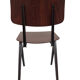 Vintage industrial chair Galvanitas S16 Pagholz Netherlands 60's