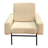G10 armchair by Pierre Guariche reupholstered