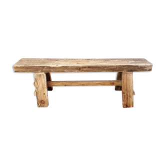 Wooden bench