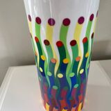 Op Art Vase • Julio Le Parc • Kinetic Art • Porcelain • Bernardaud Limoges • 2017