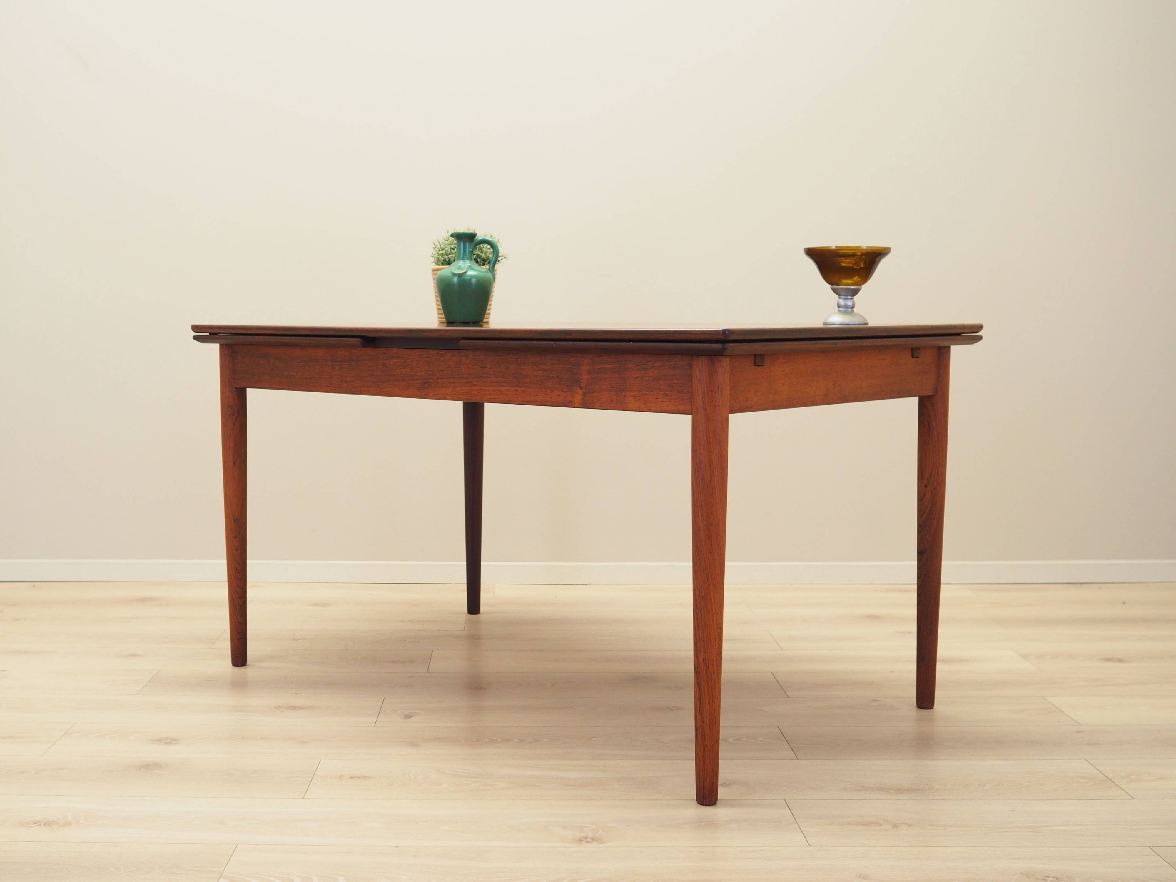 Rosewood table, Danish design, 1970s, production: Denmark