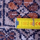 Antique handmade Berber Rabat rug