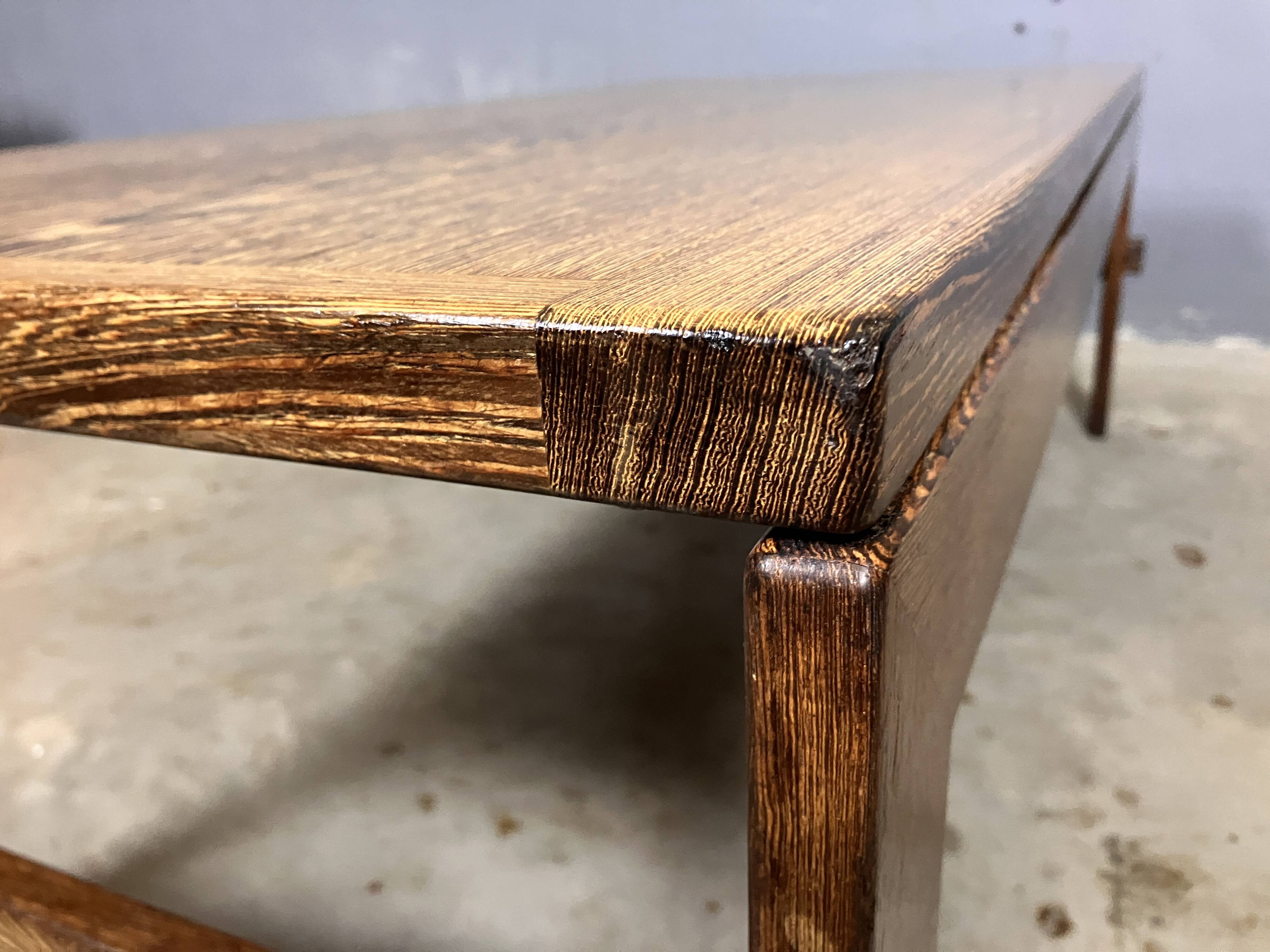 Wenge coffee table Mid Century