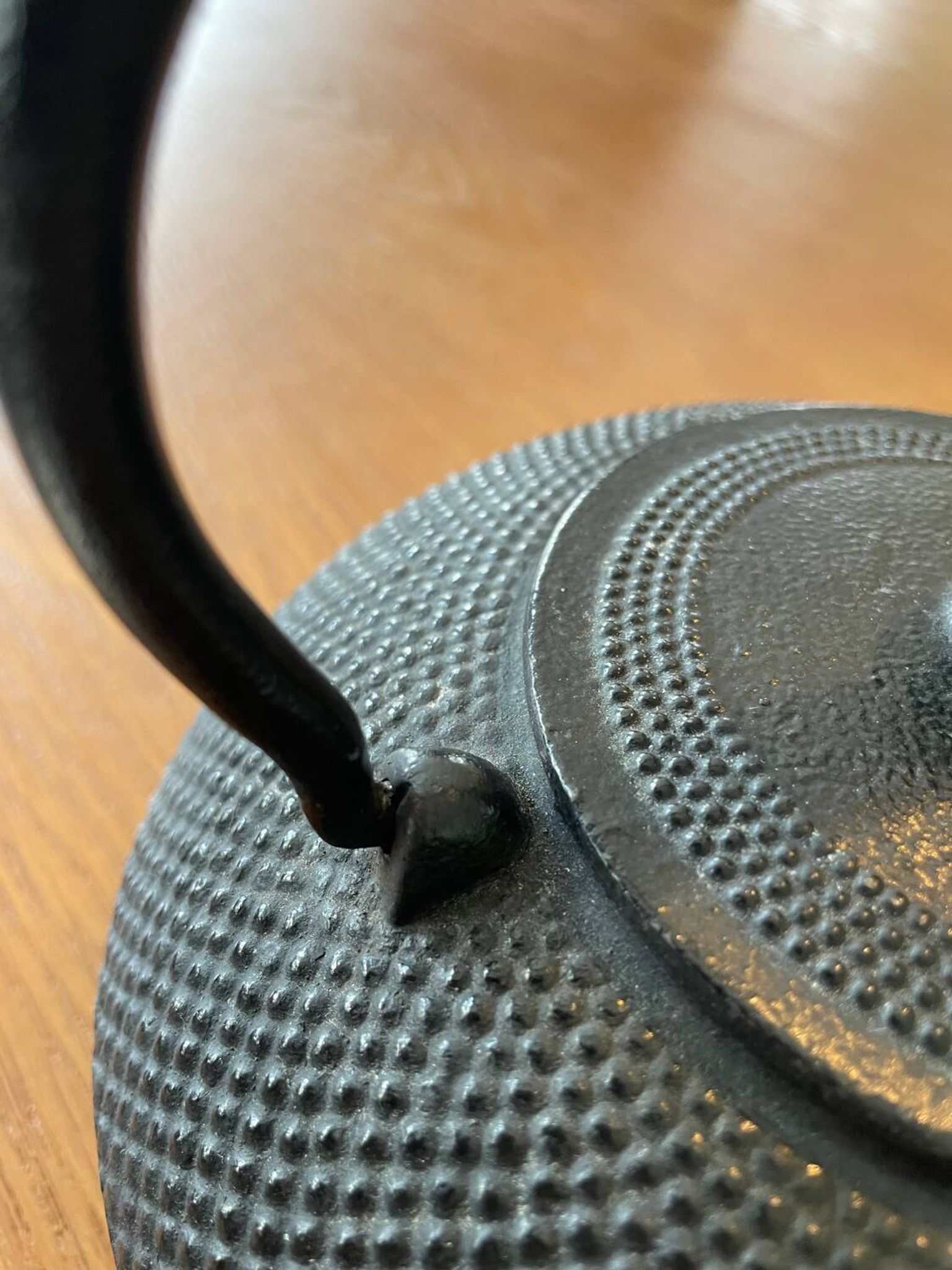 Japanese cast iron teapot