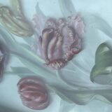 Fixed painting under glass signed H.Garnier
