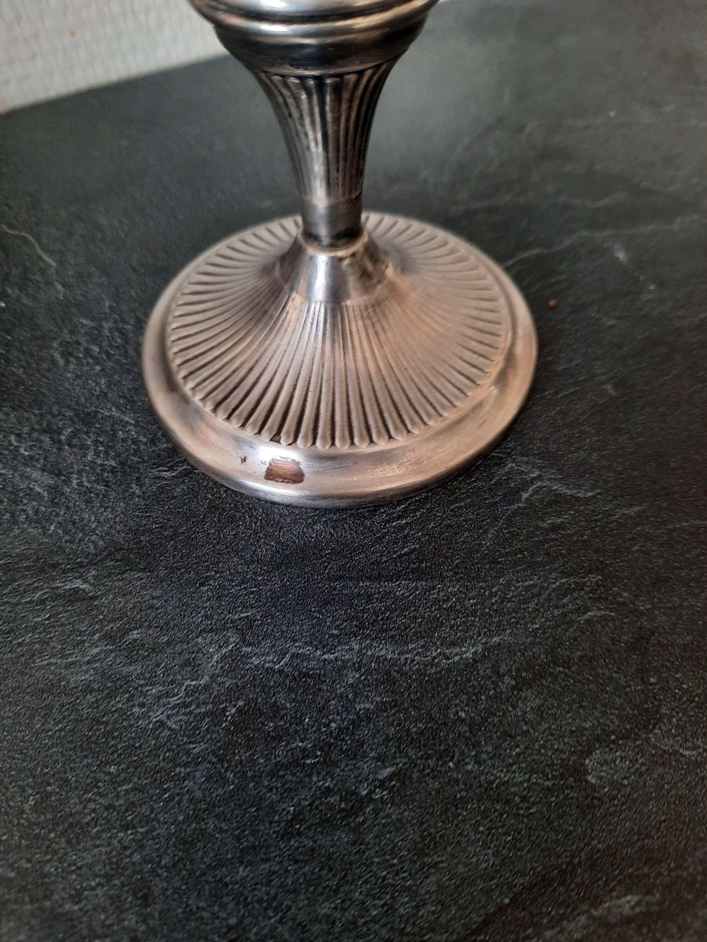 English candle holder