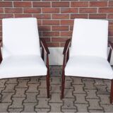 Lisek 300-190 armchairs, designed by H. Lis, Poland, 1960s. After renovation.