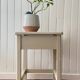 VINTAGE Beige Stool Chest