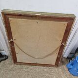Giltwood mirror gilded wood late 19th century (66×55cm)