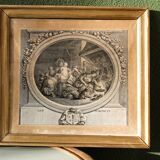 Pair of 18th century engravings, Nicolas Delaunay