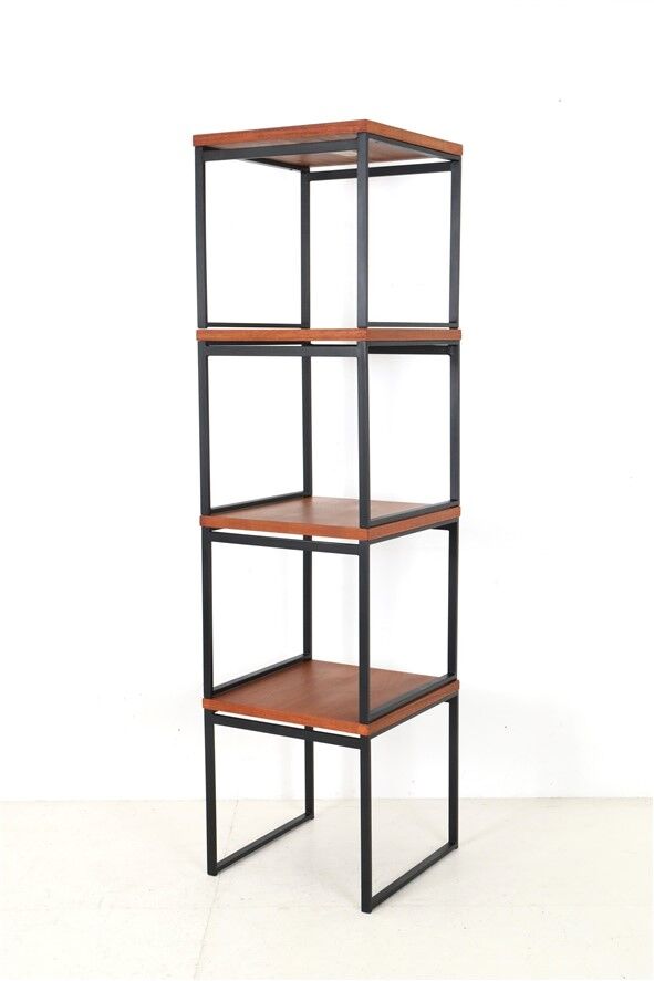 Table d'appoint en teck Rare Rego / Günter Renkel “Twen” / Design moderne du milieu du siècle / Années 1950 / Modernisme des années 1960