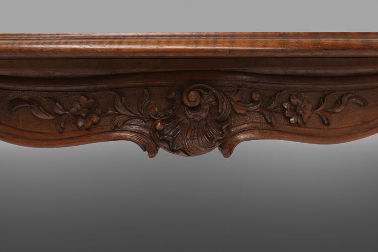 Table d’appoint en bois antique vers 1890