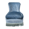 Velvet armchair