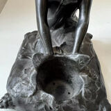 Serre-livres Art nouveau régule Femme orient 1900