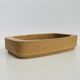 Solid wood bowl/plateau – vintage Scandinavian design – Sweden