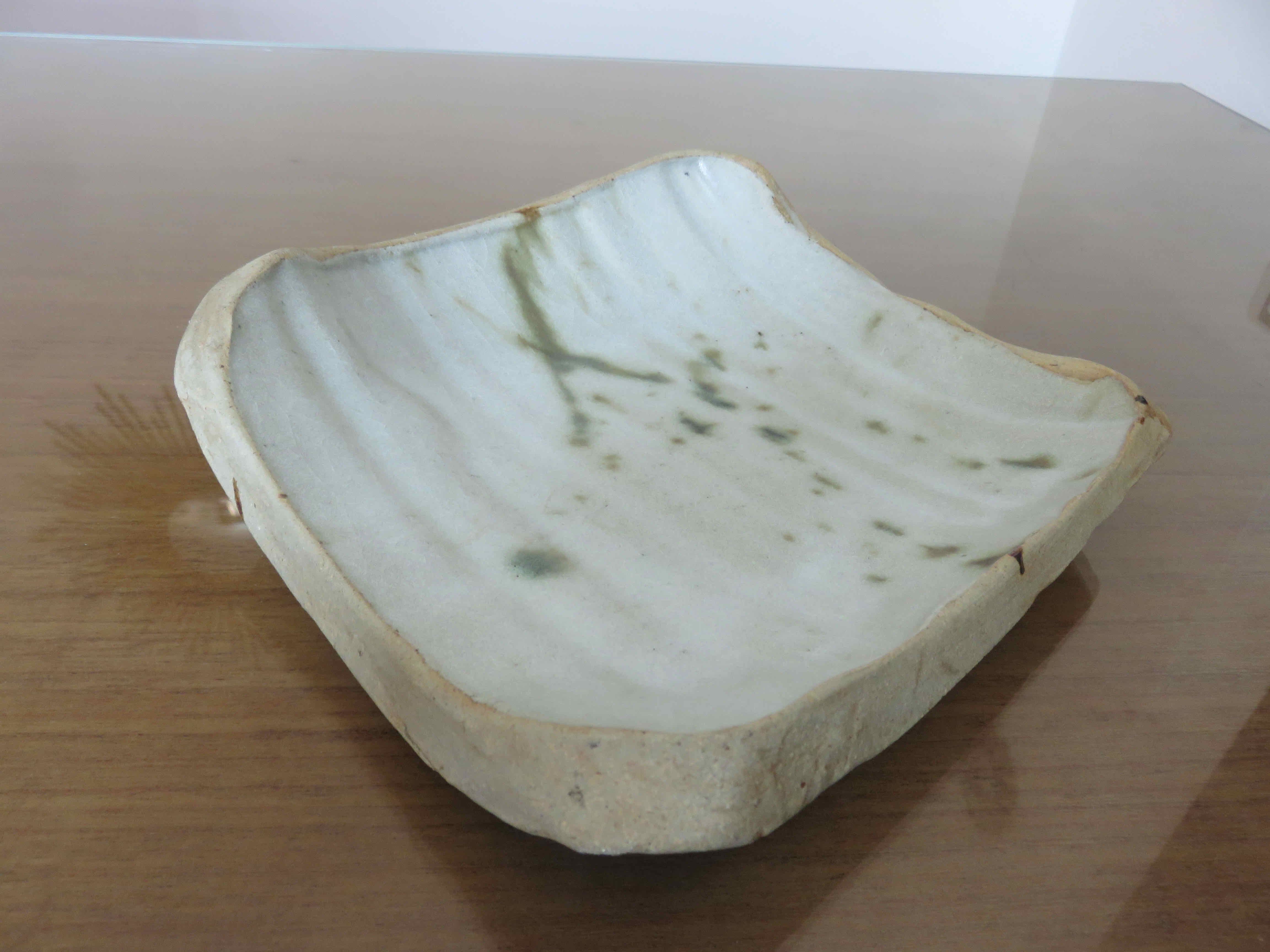 Empty pocket sandstone of the dovecote Vallauris modernist, sandstone tachiste 1950 -60