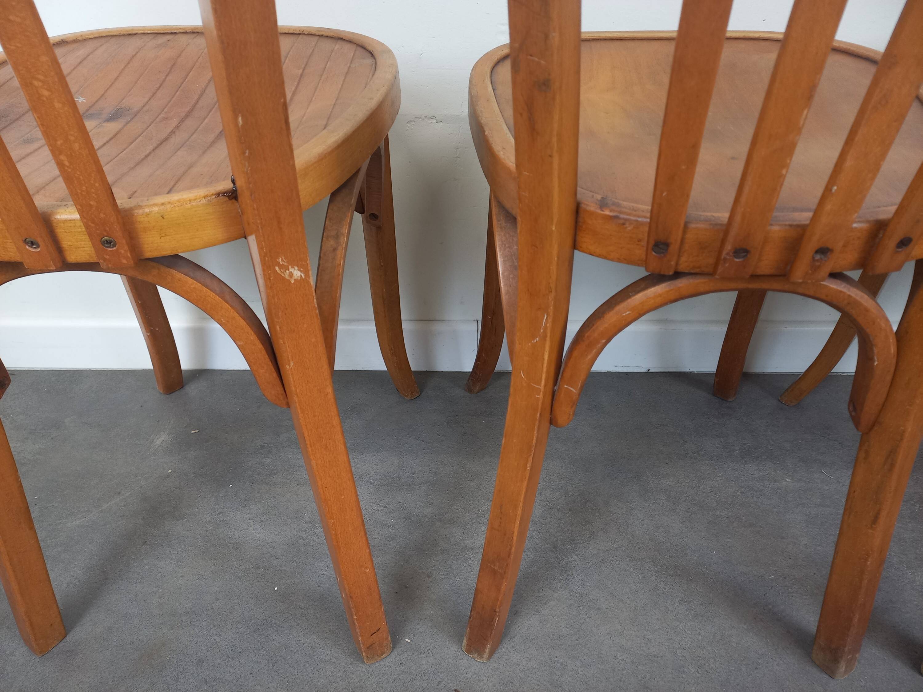 Chaises bistrot Baumann, set de 2 paire