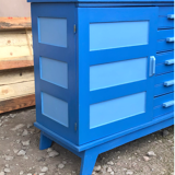 Buffet René Gabriel 1950 oak reconstruction