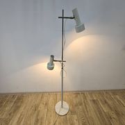 Lampe de sol blanche, Allemagne, années 1960.