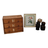 Tea sommelier or apothecary furniture