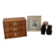 Tea sommelier or apothecary furniture
